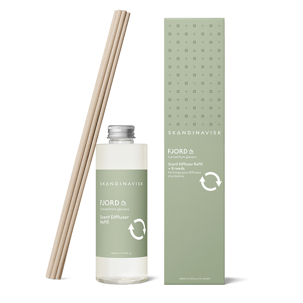 丹麥 Skandinavisk｜FJORD 風之耳語 室內擴香補充液 200ml