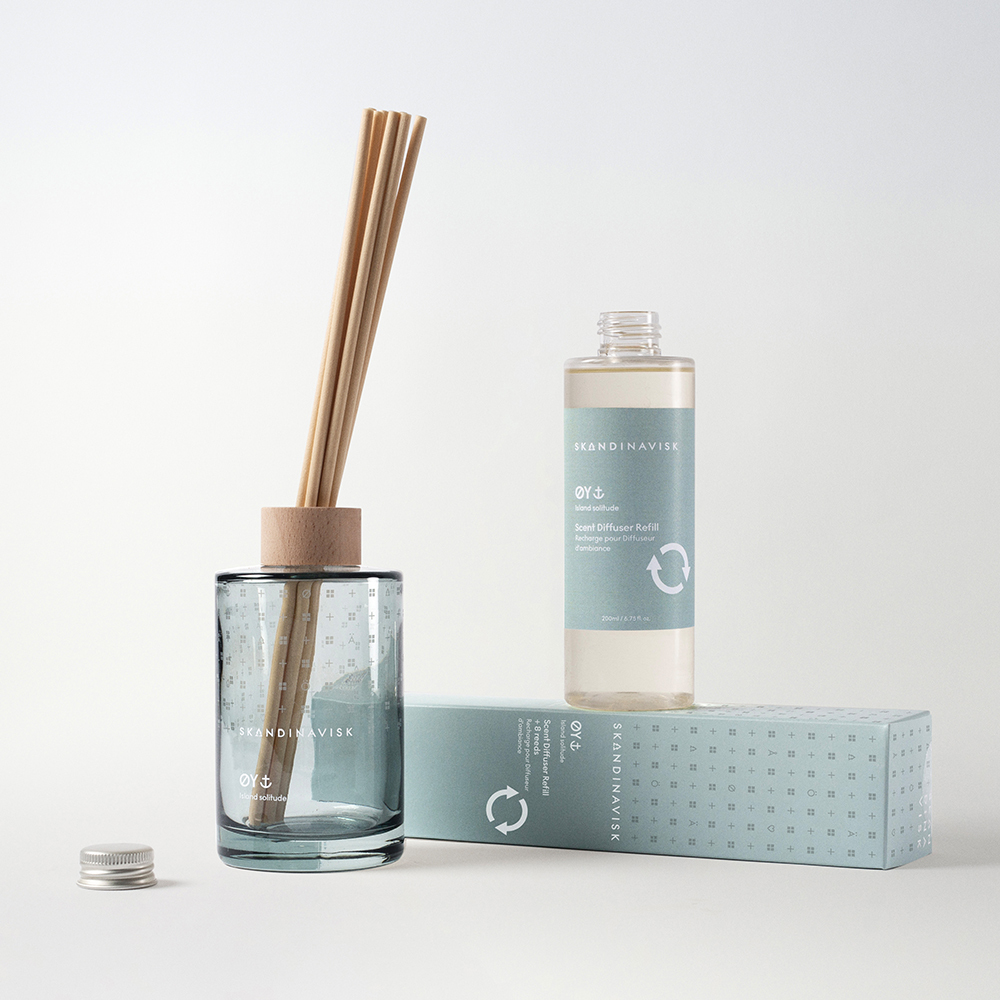 丹麥 Skandinavisk｜ØY 小島時光 室內擴香補充液 200ml