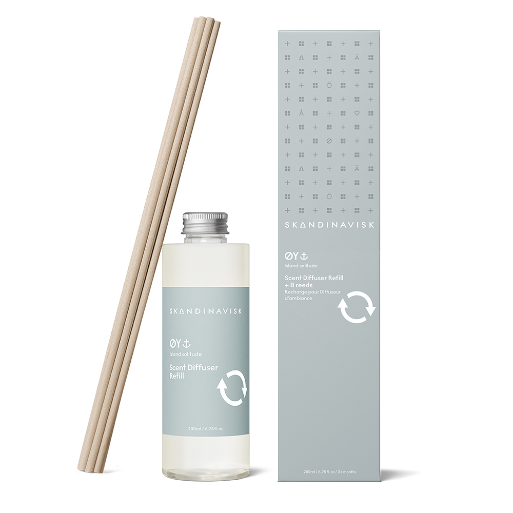 丹麥 Skandinavisk｜ØY 小島時光 室內擴香補充液 200ml