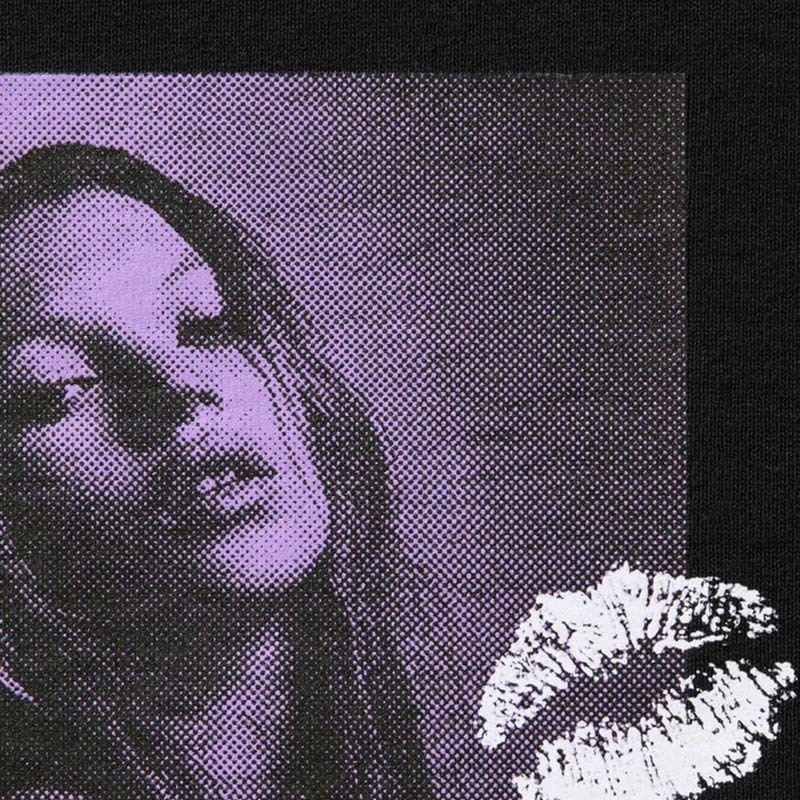 Supreme KATE MOSS HOODED SWEATSHIRT 帽踢 黑色 SUP-497 [台灣現貨]