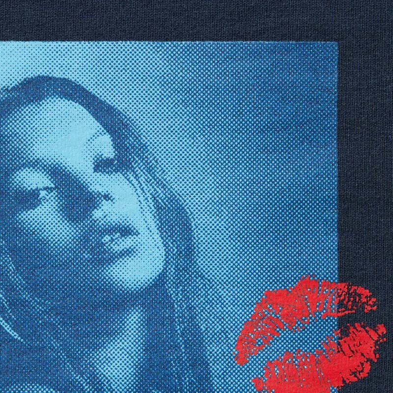 Supreme KATE MOSS HOODED SWEATSHIRT 帽踢 藍色 SUP-498 [台灣現貨]