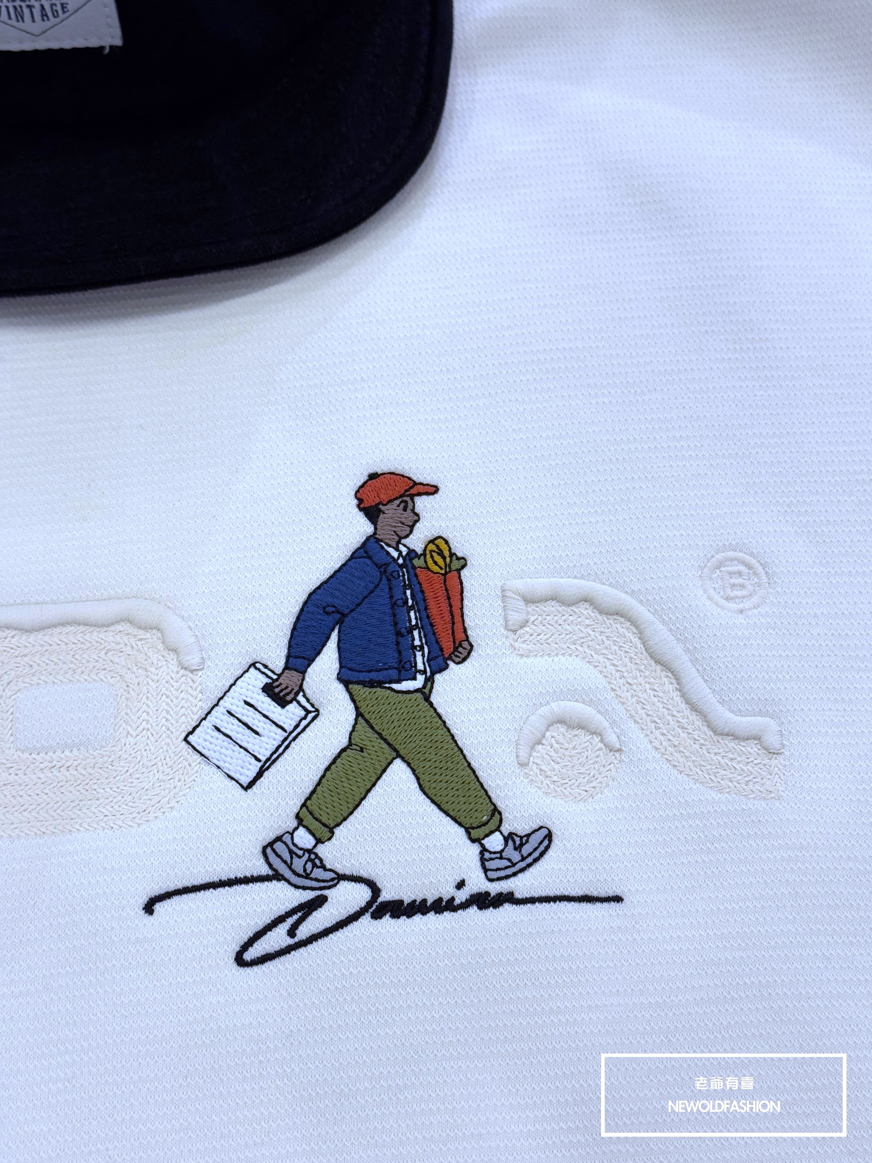 『新品上市』重磅文青男孩刷毛大學T-米(NOF2411m6036)