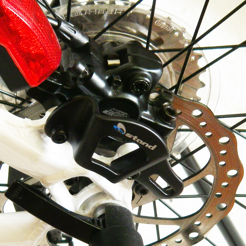 鐵馬行鋁合金碟煞前後保護器 出清破盤下殺 OMAX歐妹思購物網