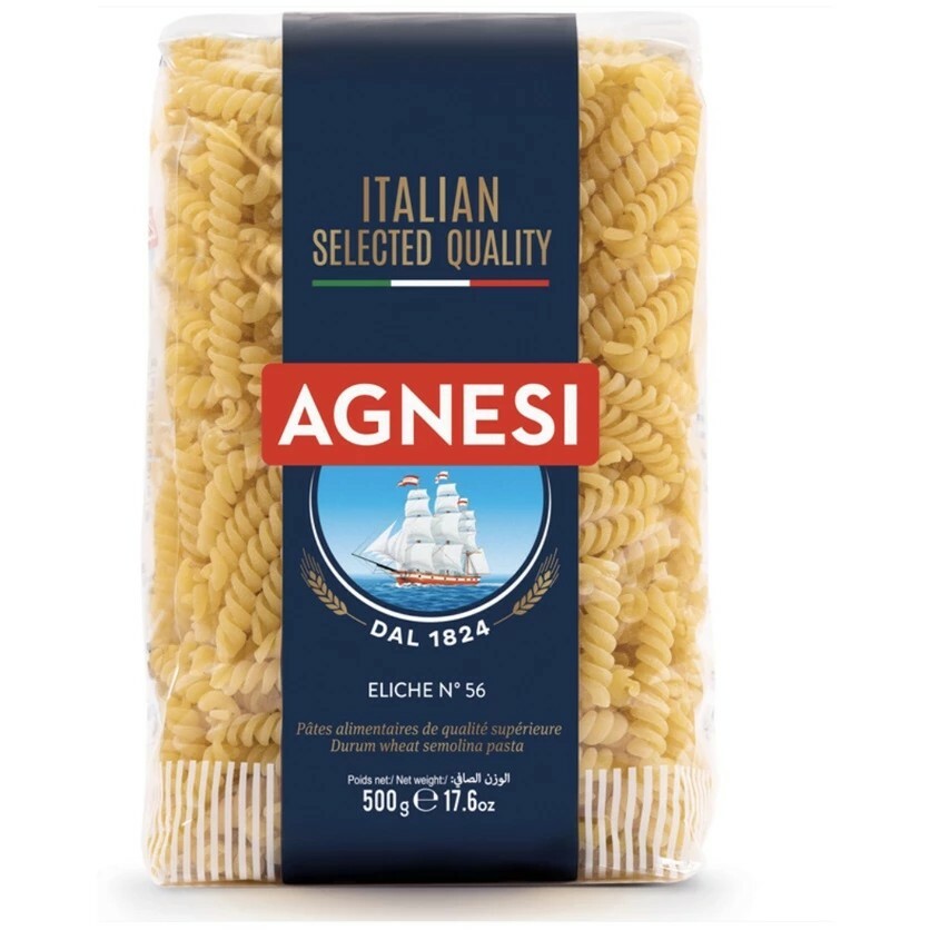 Agnesi安尼斯小螺旋麵 500g/袋