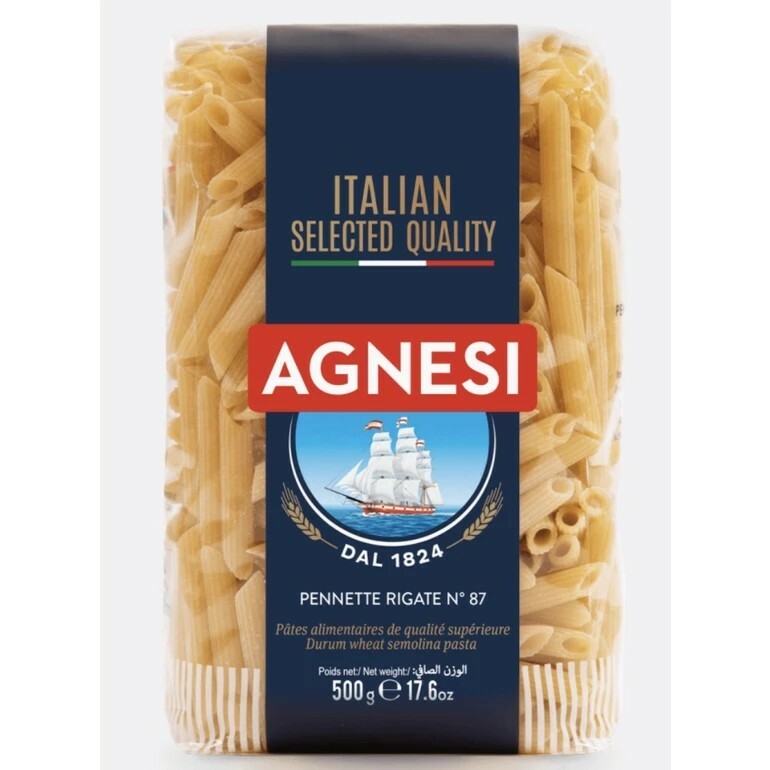 Agnesi安尼斯義大利小筆尖麵500g/袋