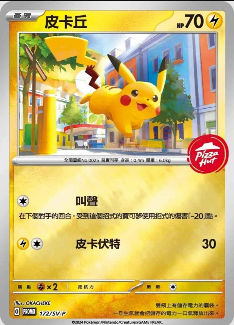 PROMOF 172/SV-P 皮卡丘