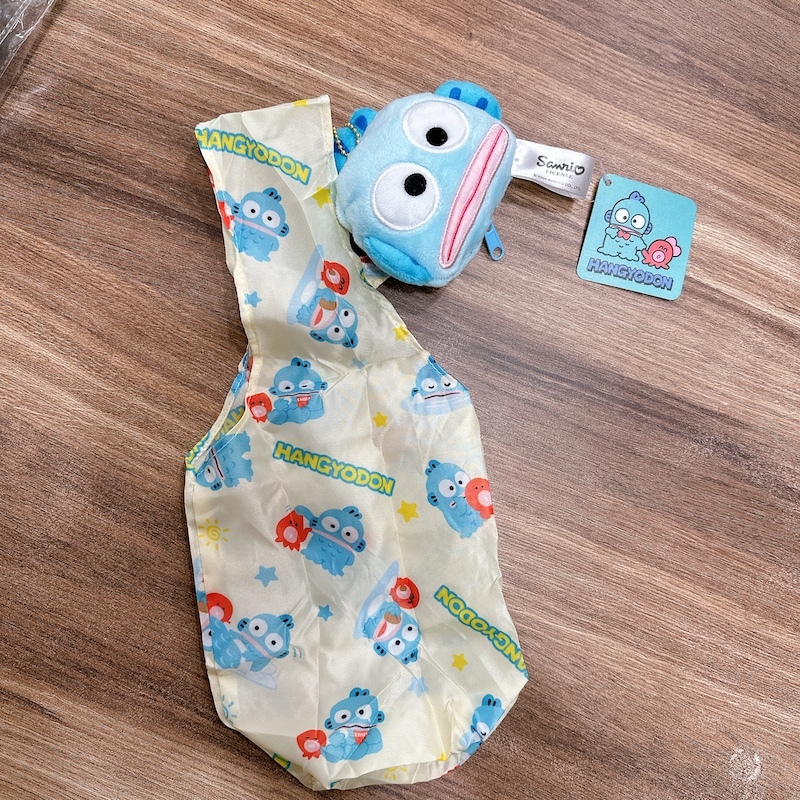 《12112》醜魚漢頓飲料提袋/可收納吊飾