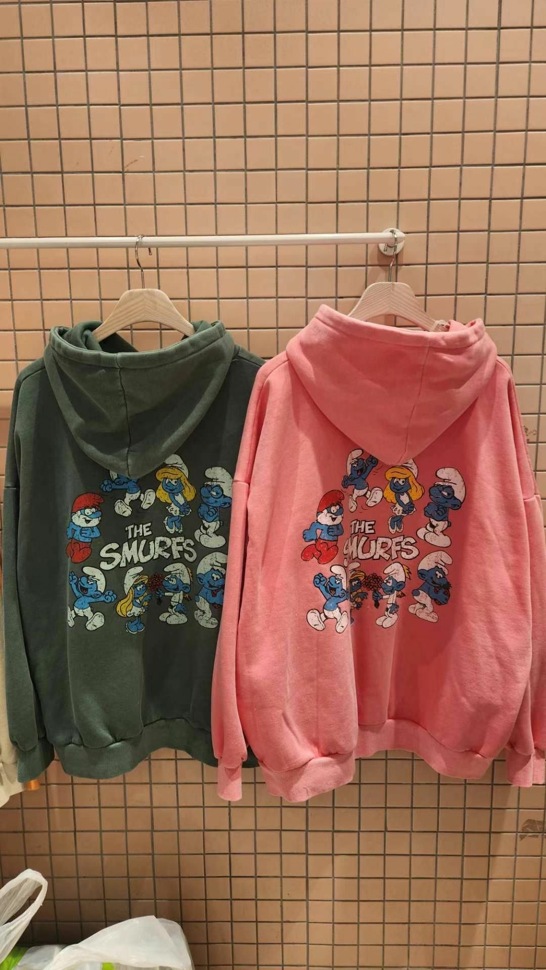 卡通圖案連帽衛衣 KKUKKU-047T