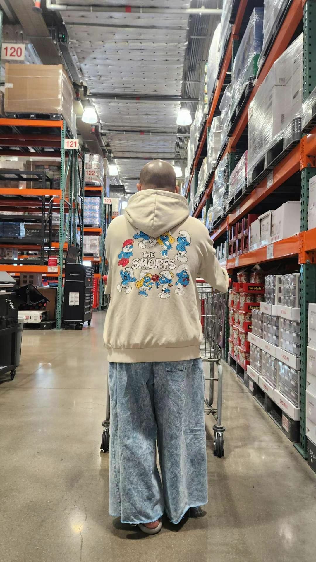 卡通圖案連帽衛衣 KKUKKU-047T