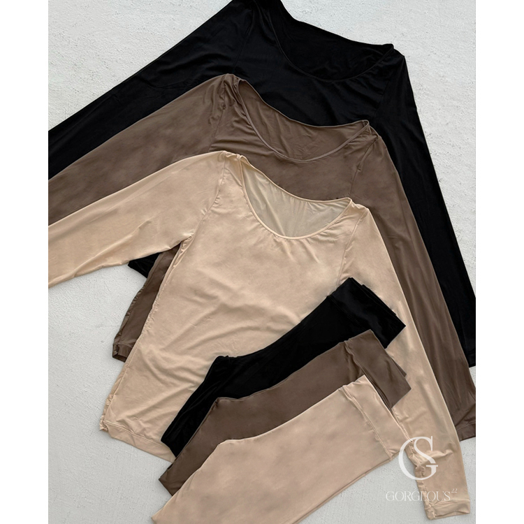 F36 現貨「3秒發熱全套衣褲」