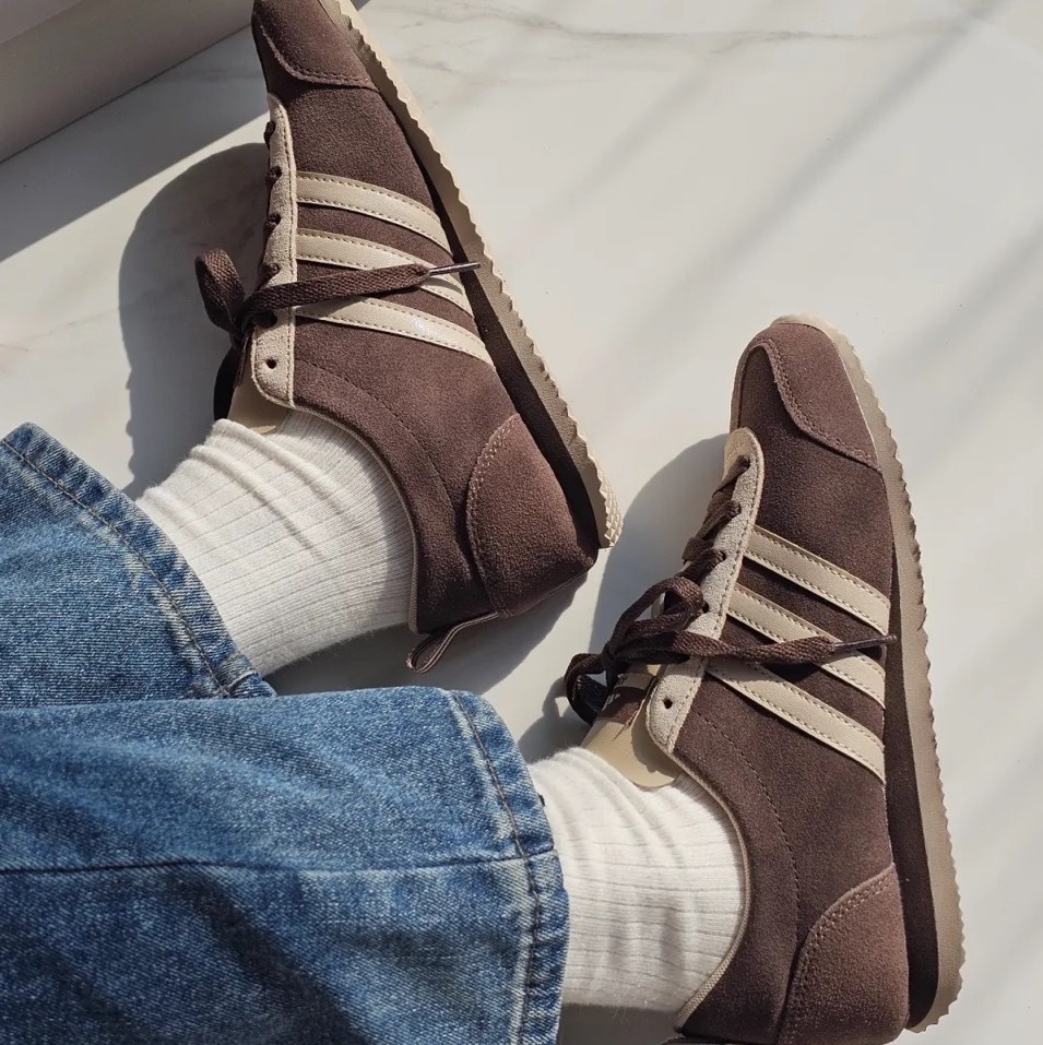 ADIDAS VS JOG 2.0 咖啡奶茶 大地色 棕色 米灰 男女鞋 JS1123 / 預購