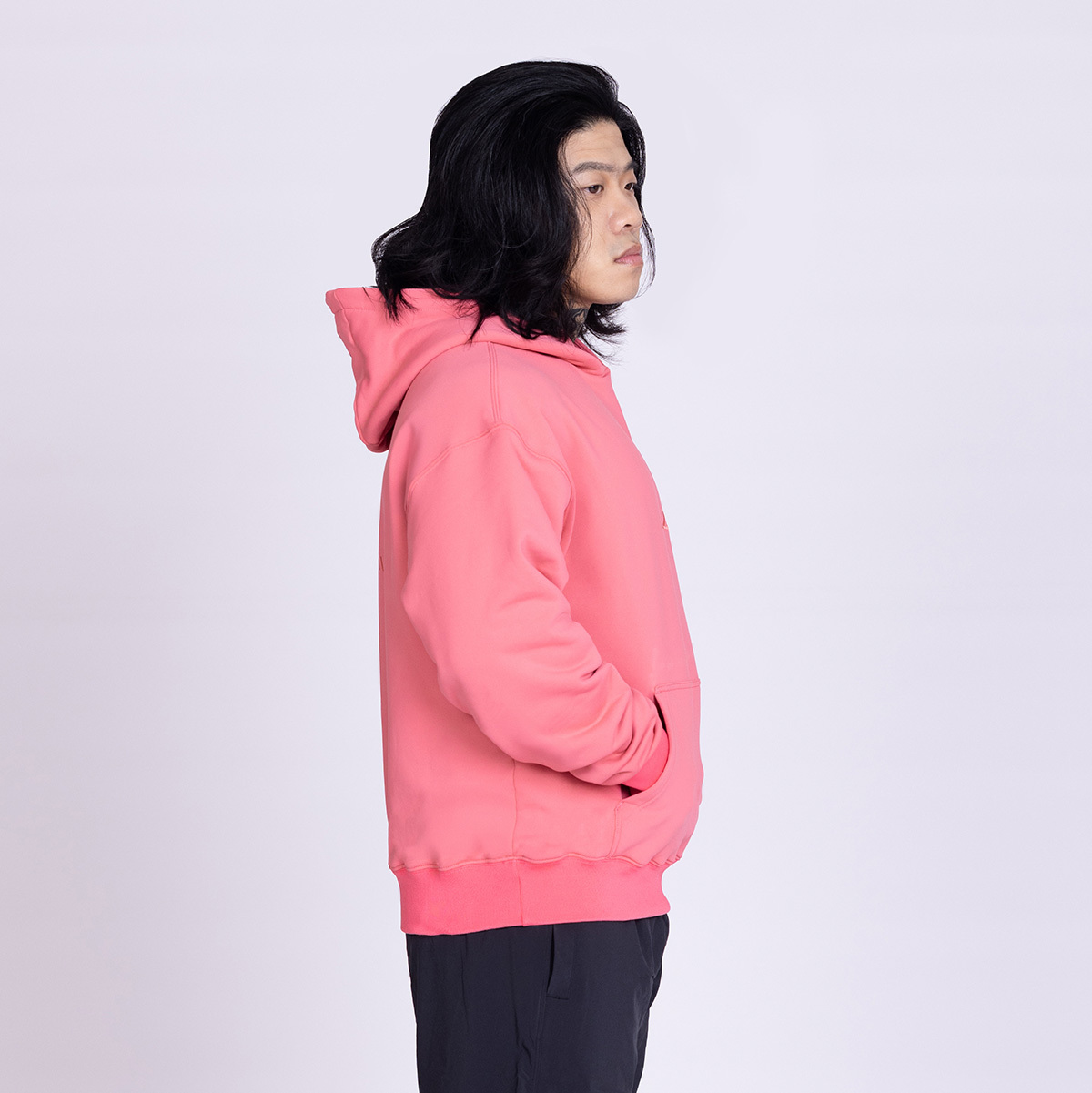 超輕量刷毛連帽上衣（女爵粉）