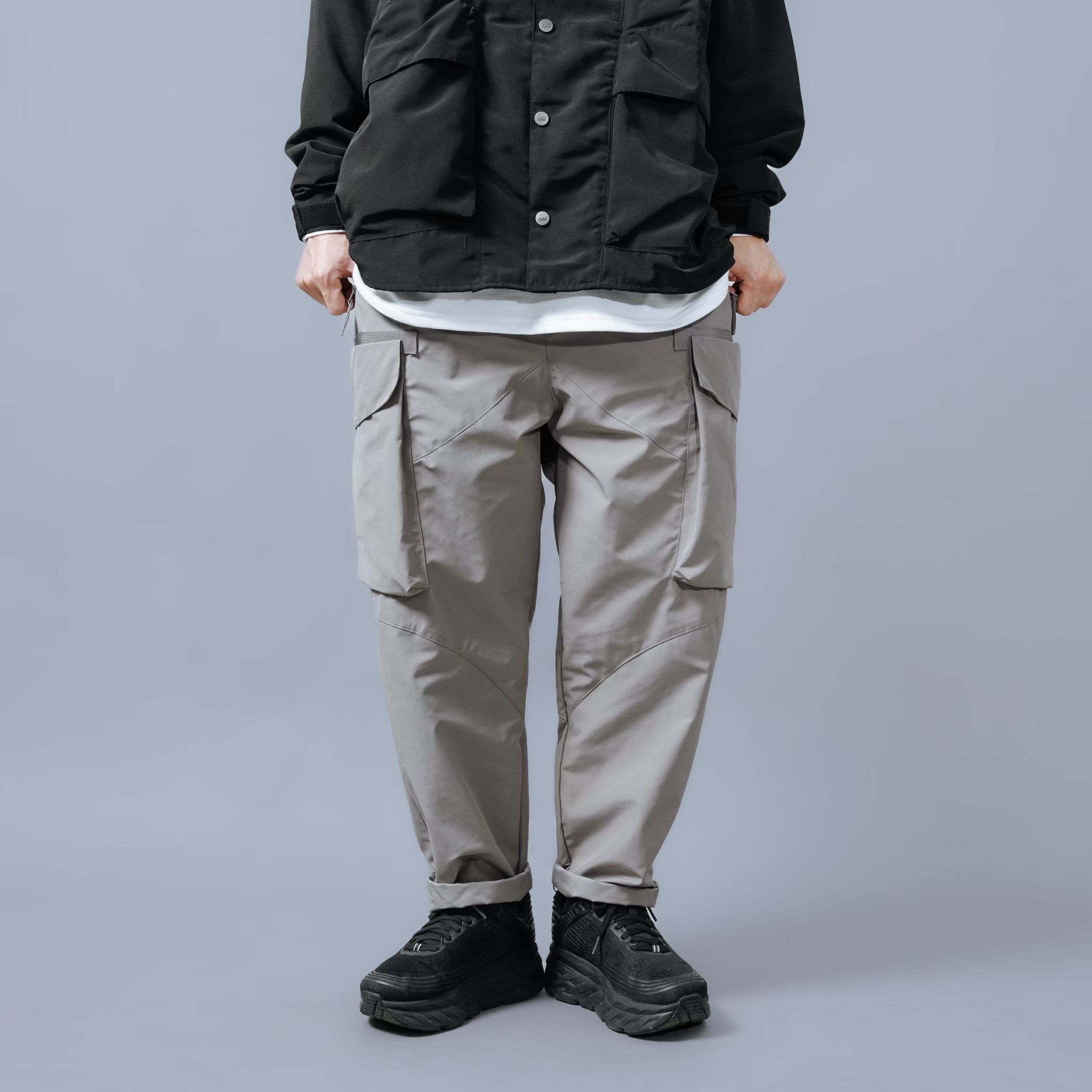 SBG 拉鍊口袋織帶工裝長褲 SB1220