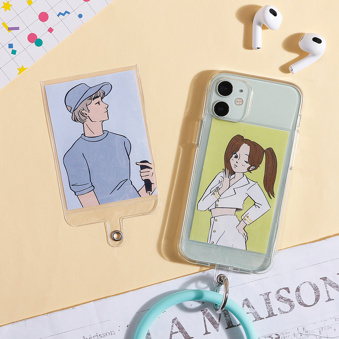 手機殼用卡片保護套/6.1x8.8cm