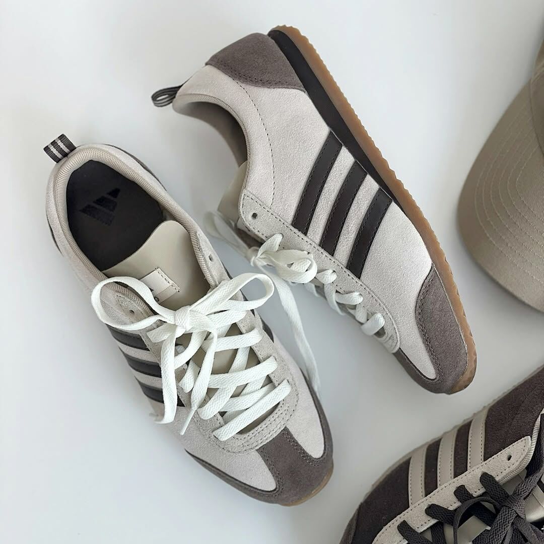 ADIDAS VS JOG 2.0 奶灰拿鐵 咖啡色 米灰 大地色 男女鞋 JQ8539 / 預購