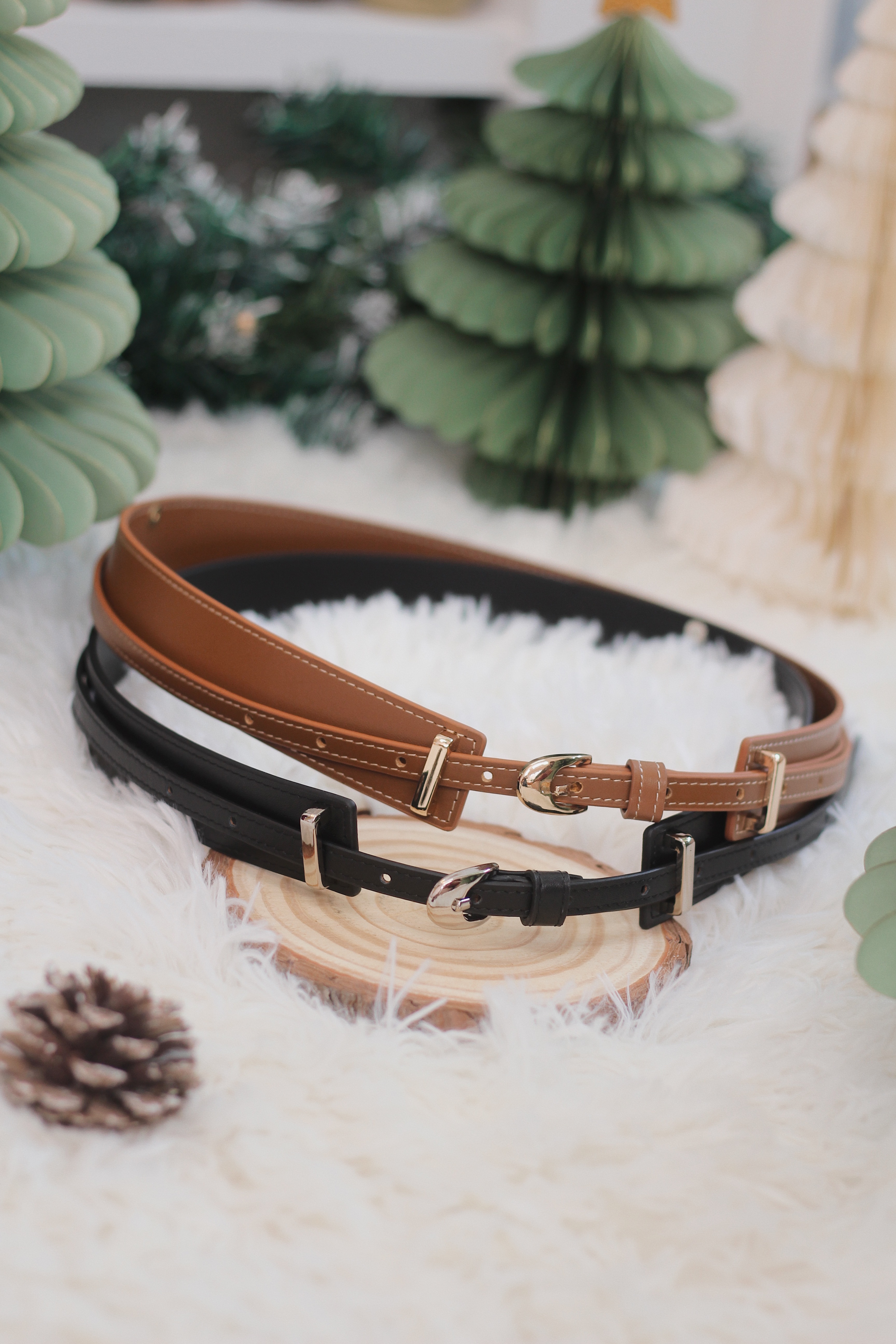 兩色 / 2WAY復古小牛皮腰帶 / 2WAY Calfskin Belt