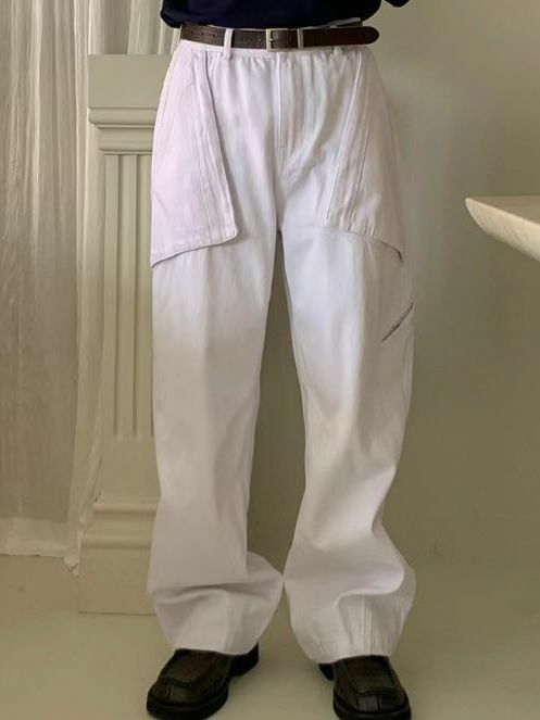 淨色鬆身褲 LOCAL-002P