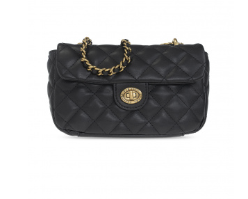 Versace Jeans Couture BLACK Quilted shoulder bag