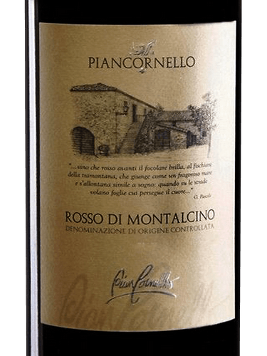 Piancornello Rosso di Montalcino 2020