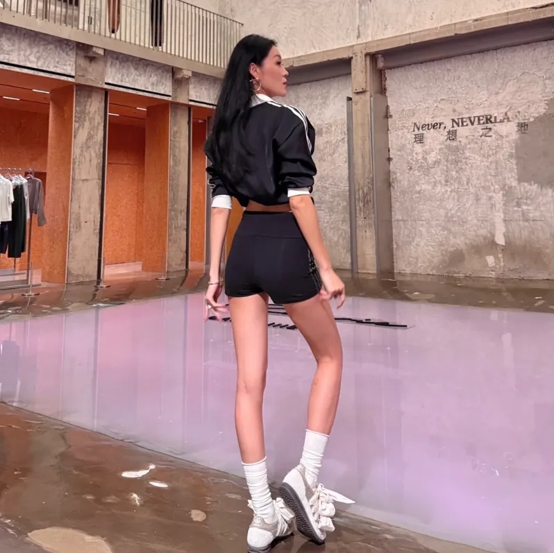 Adidas x Caroline Hu SL 72 OG 聯名款 皮革 蝴蝶結 搖粒絨 米白燕麥 JQ8736