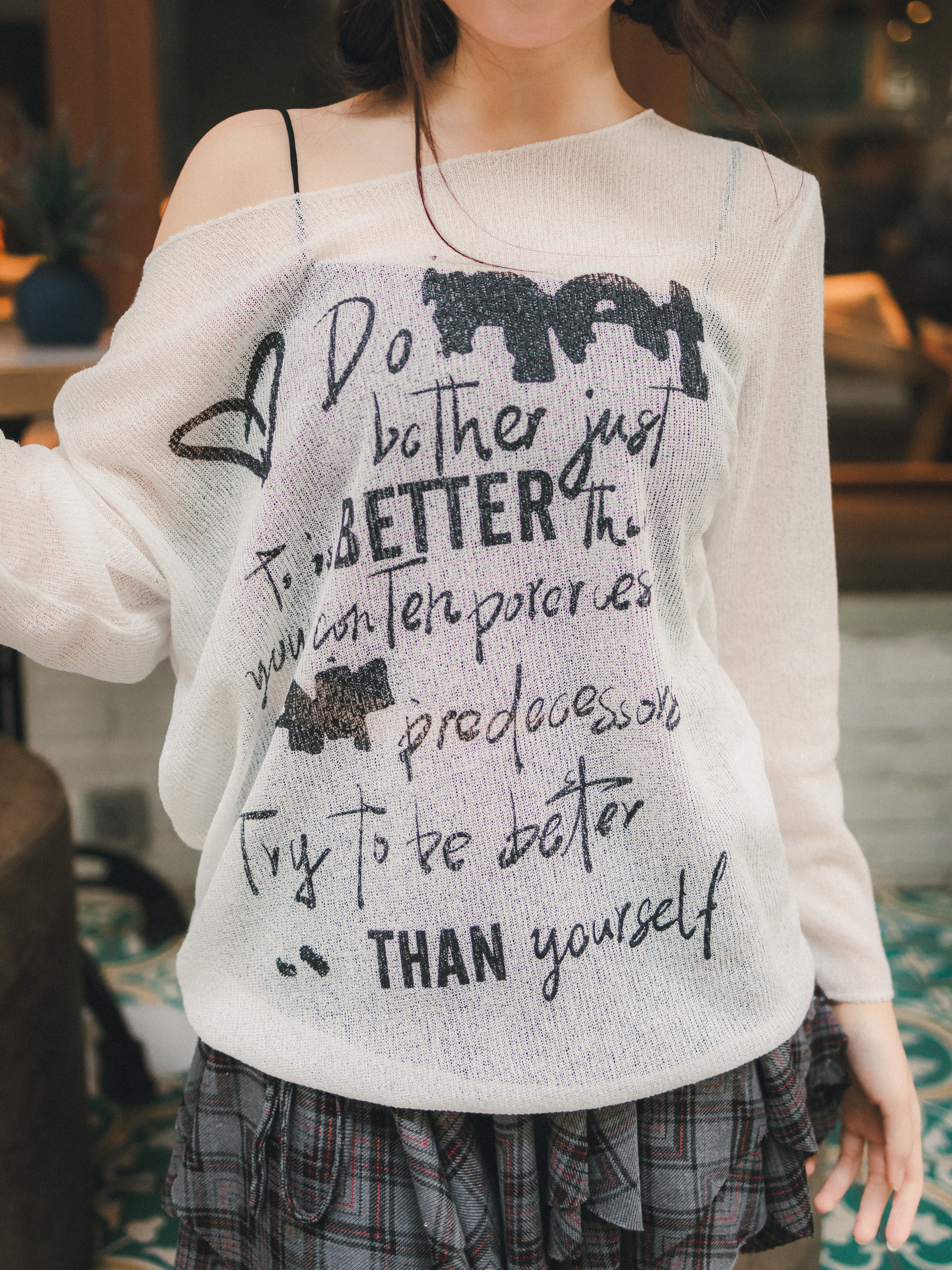 "BETTER THAN" 針織外搭