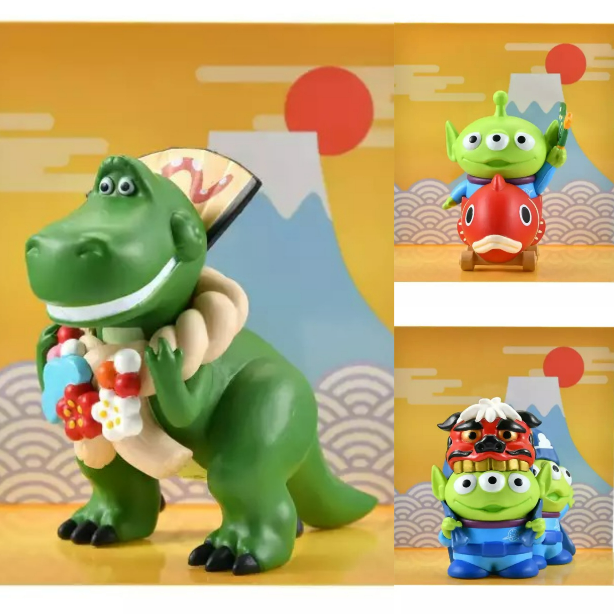 現貨┃日本 迪士尼 新年 擺飾 皮克斯 玩具總動員 三眼怪