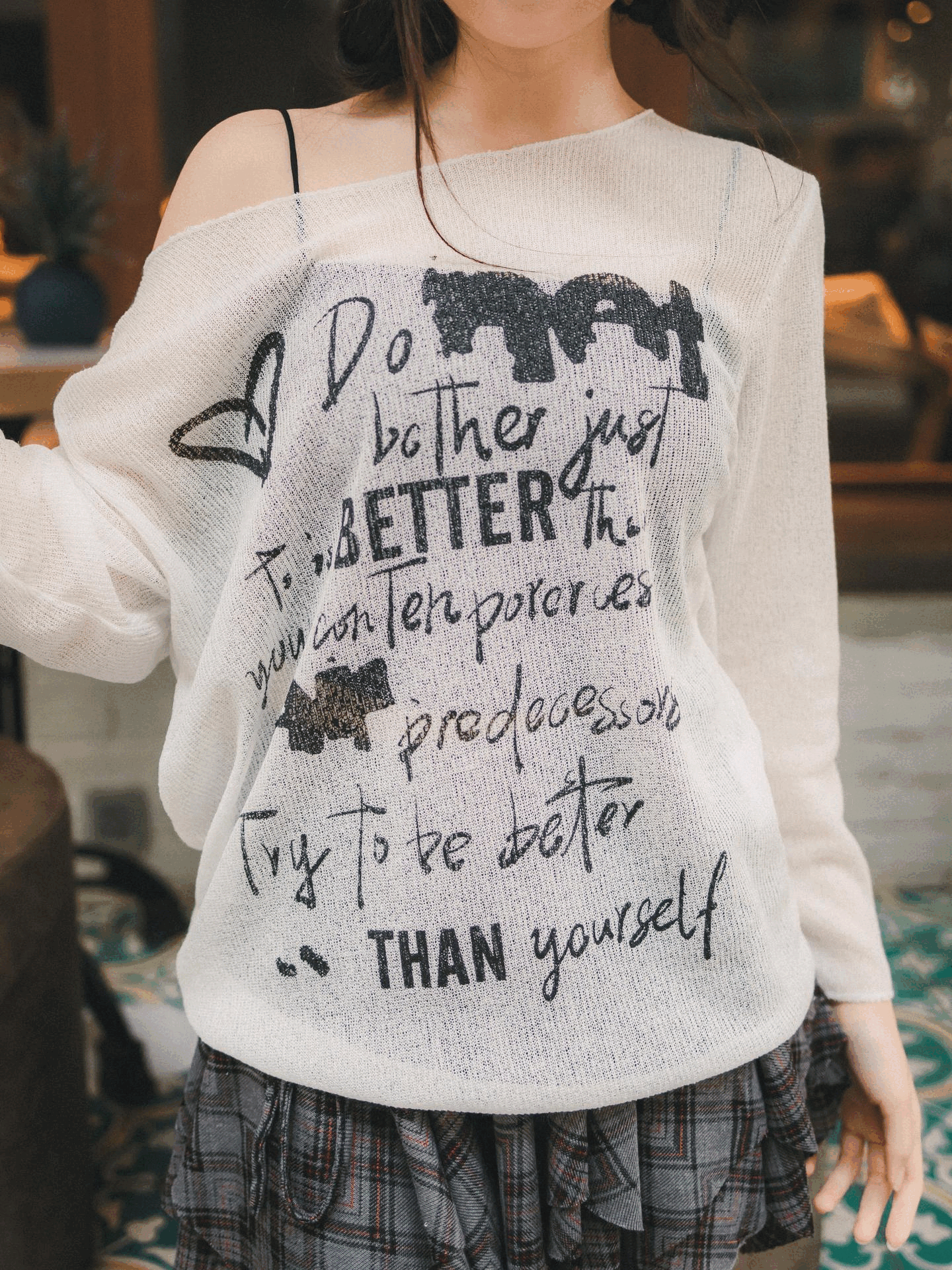 "BETTER THAN" 針織外搭