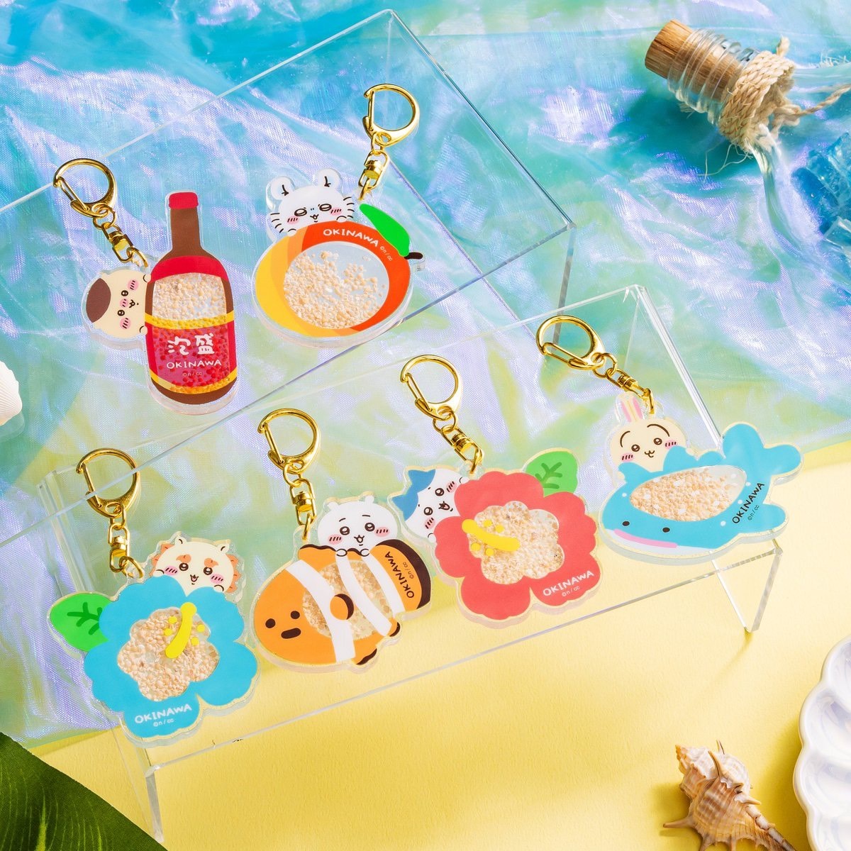 iSNEAKERS｜日本 Chiikawa 吉伊卡哇 沖繩限定 鑰匙圈 鑰匙扣環