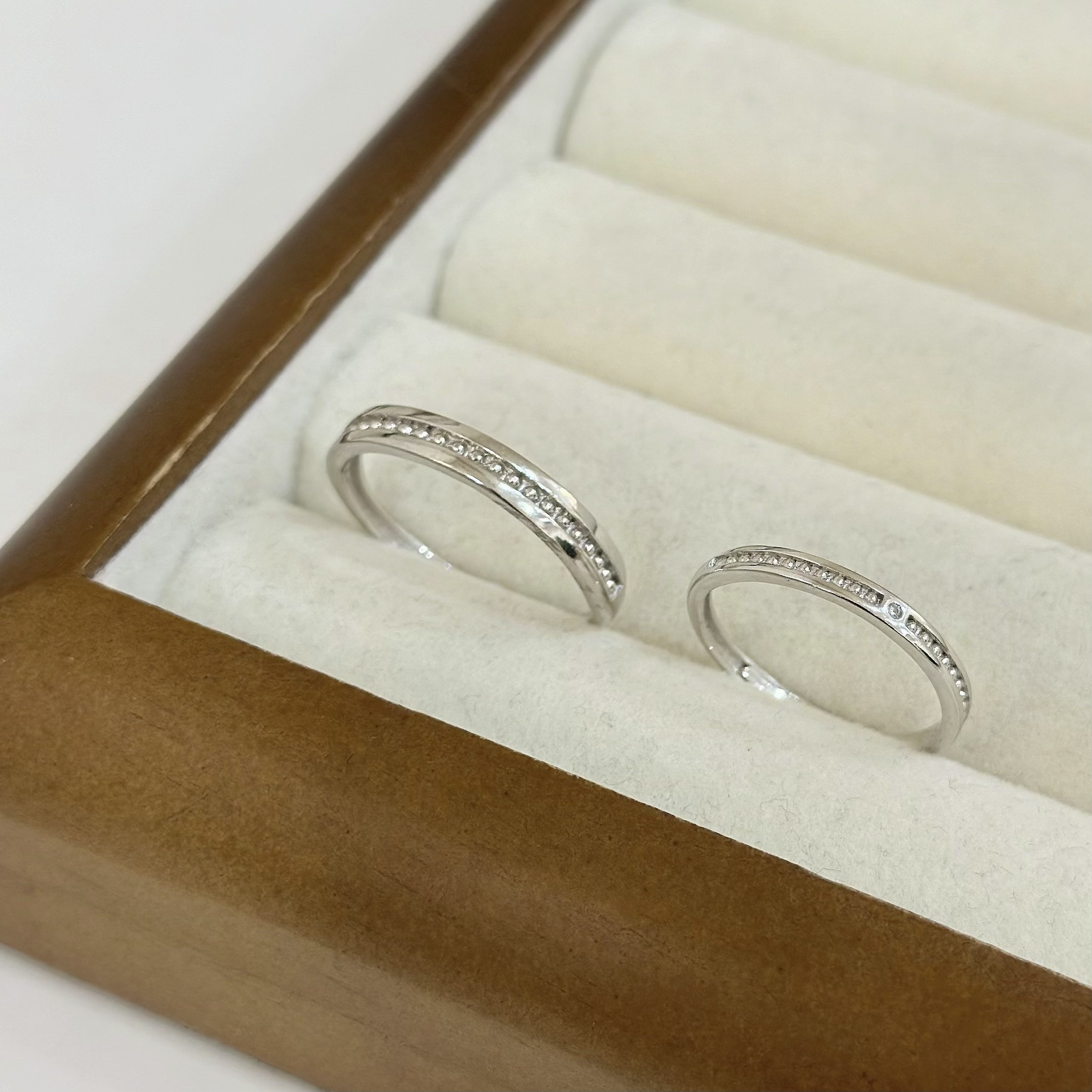 G50【輕奢】圓珠純銀調整對戒