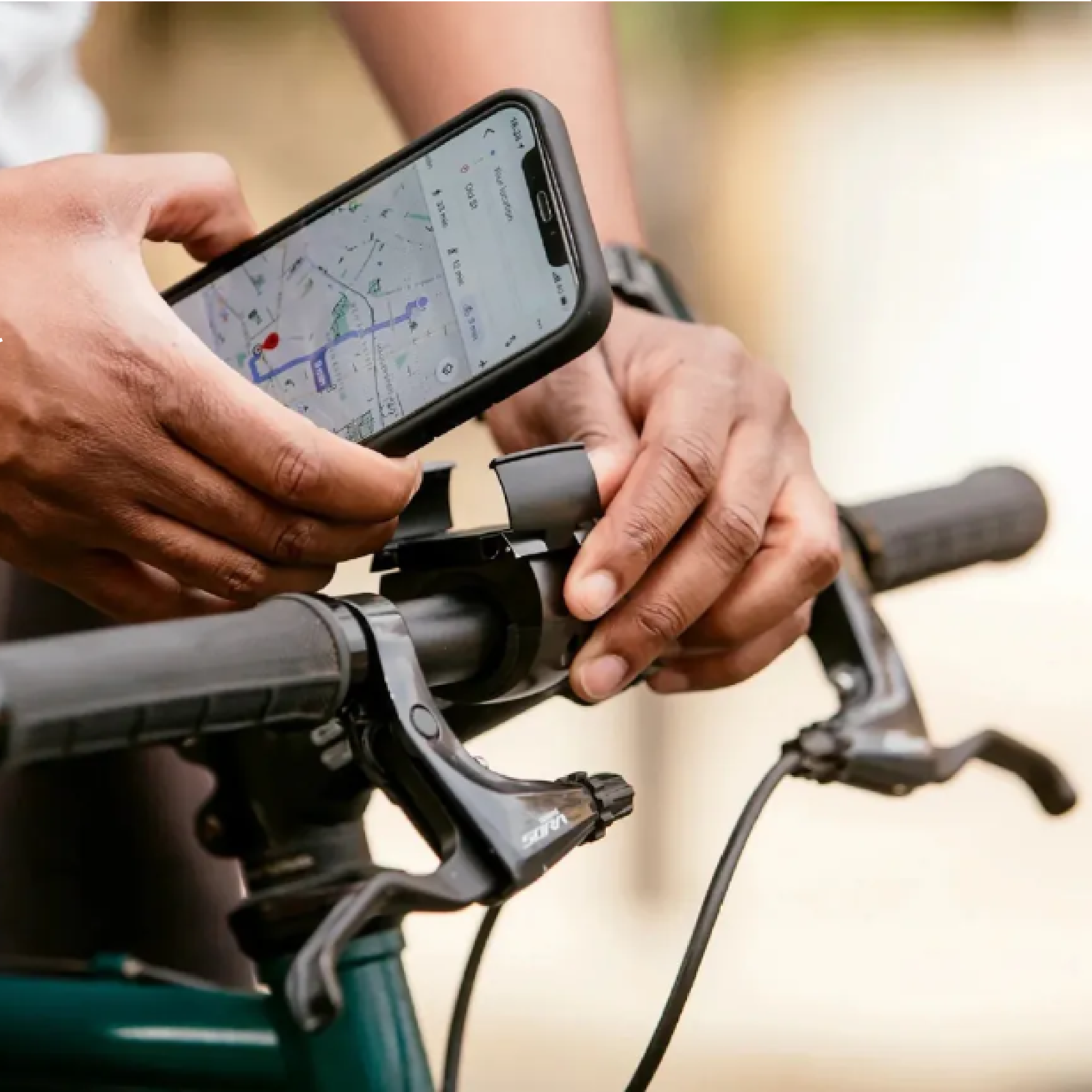 現貨【LOOP】自行車手機支架 / 黑色（公路車、Brompton、城市車等皆可用）