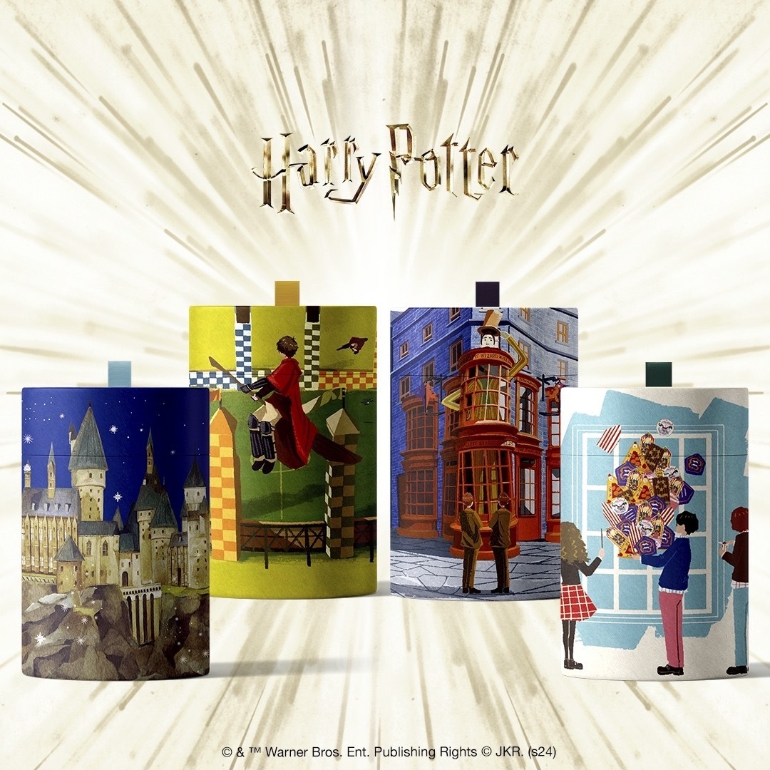 （四入套組）哈利波特官方授權系列蠟燭各一款