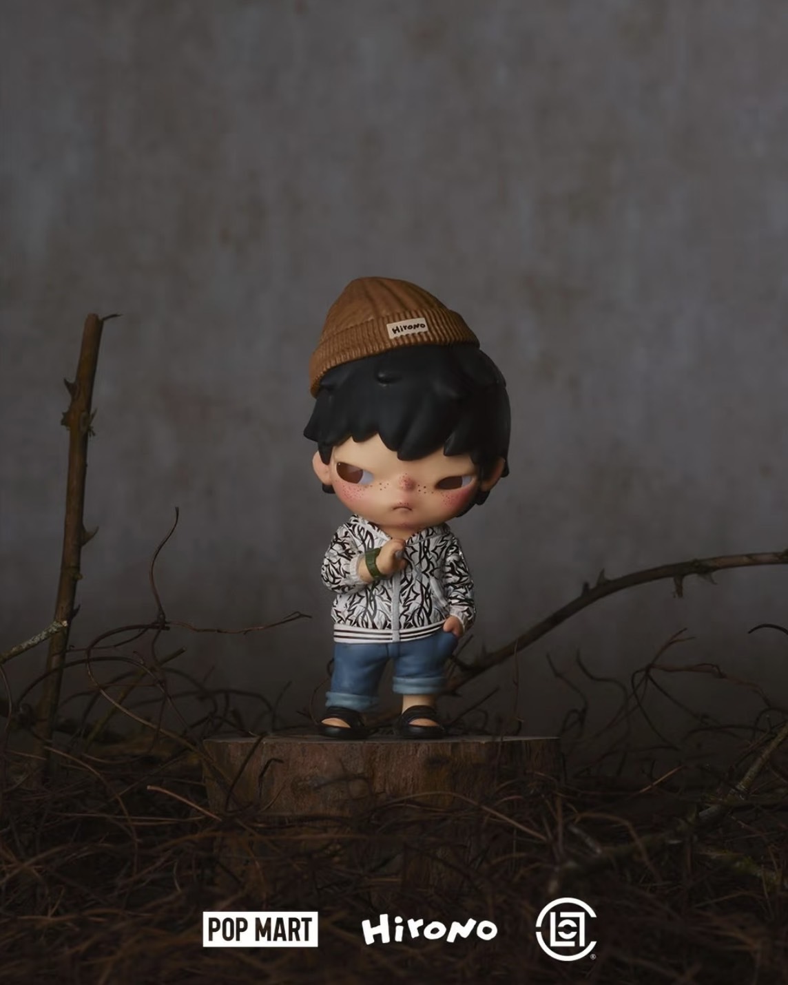 <官方正版授權>POPMART x Clot 泡泡瑪特 聯名 小野 Hirono 中國風 公仔 手辦 盲盒