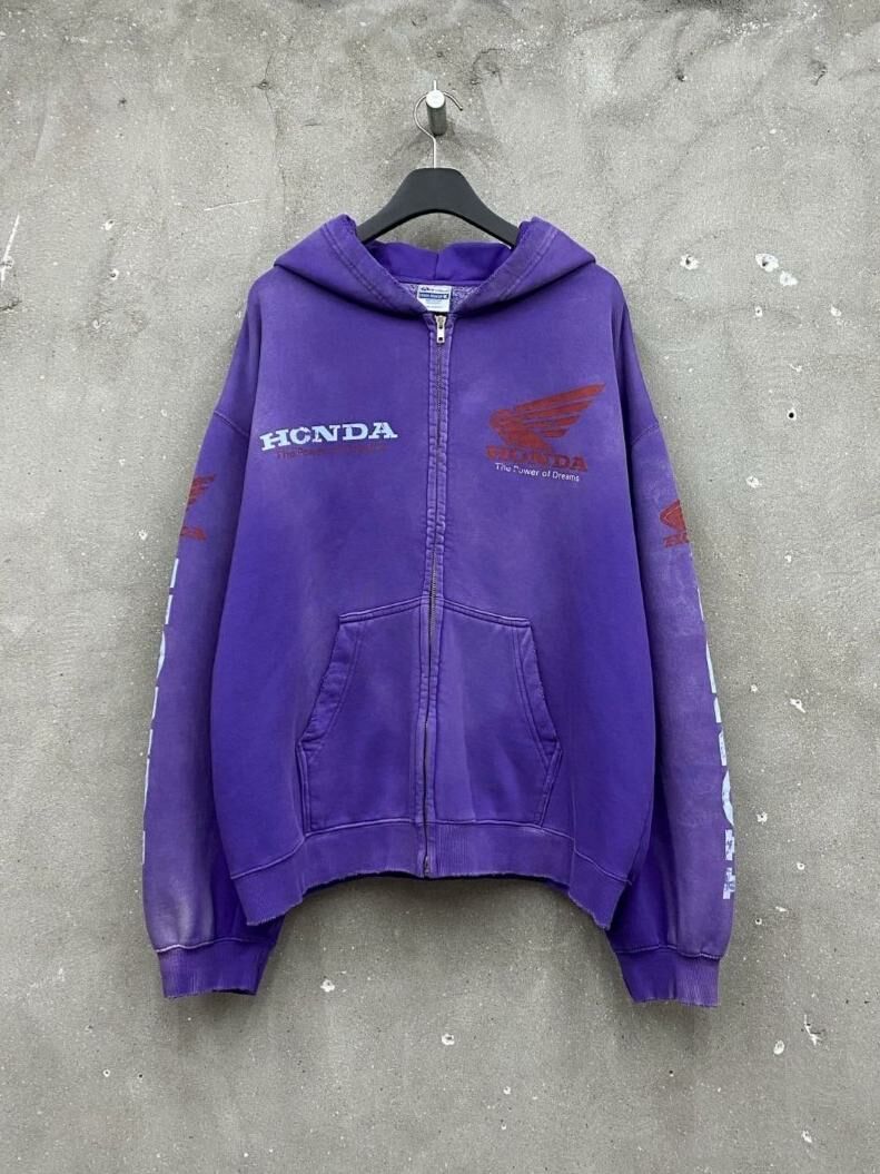 洗水英文字連帽拉鍊外套(薄抓毛底) ARCHIVE-272JK