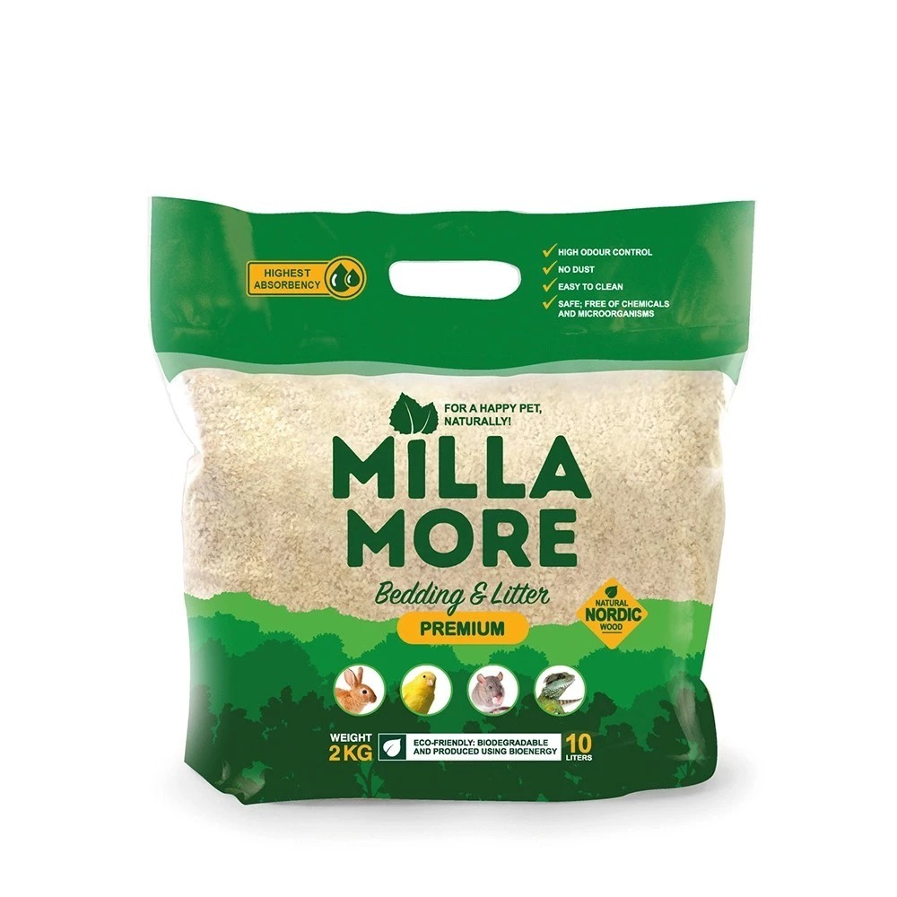 MILLAMORE 美麗多木質墊料 大顆粒/小顆粒/木絲 白楊木