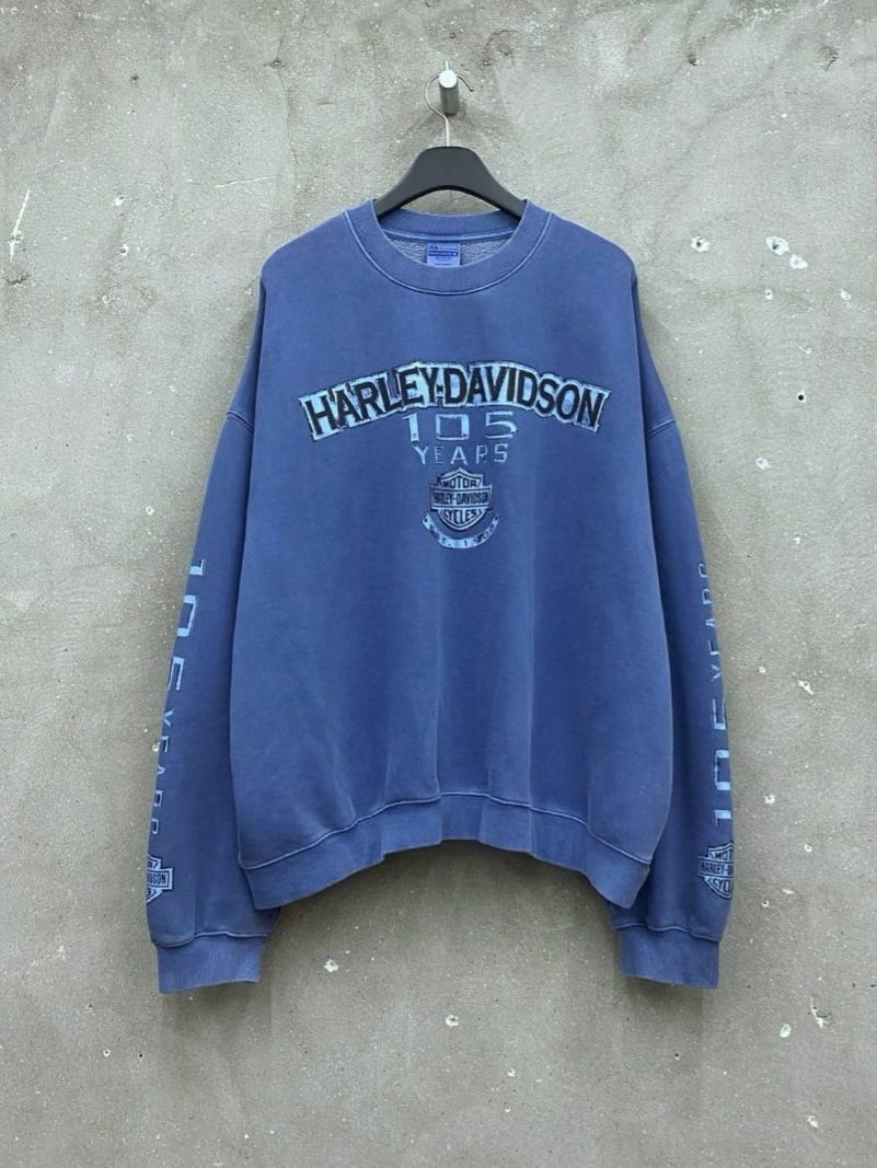 洗水英文字圖案衛衣(薄抓毛底) ARCHIVE-280T