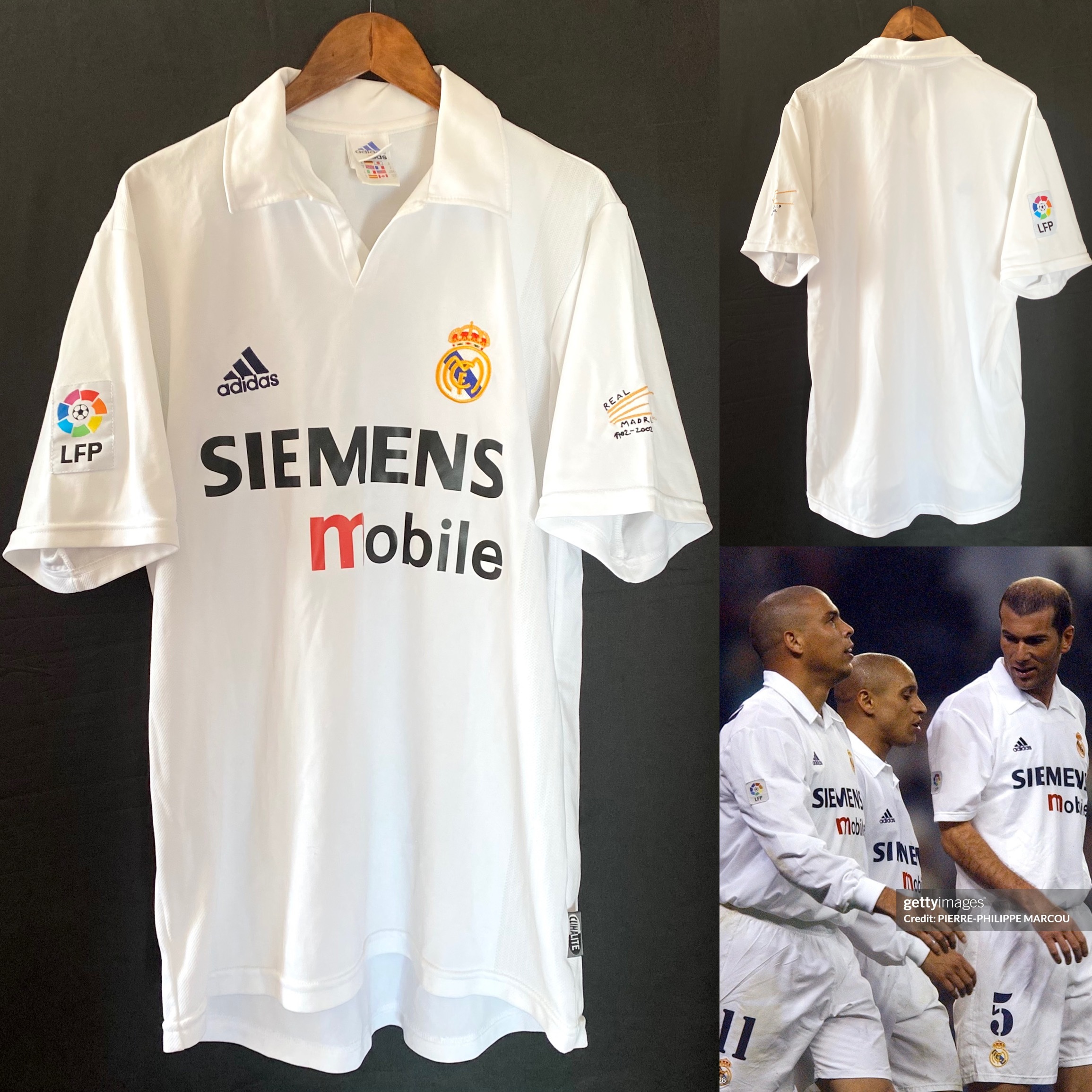 Real Madrid 2002-2003 Adidas Home Shirt