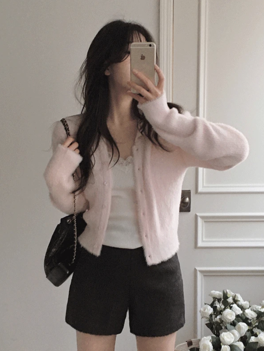 預訂｜SLOWAND #SLOWMADE Soft Fur Cardigan (4 Color)