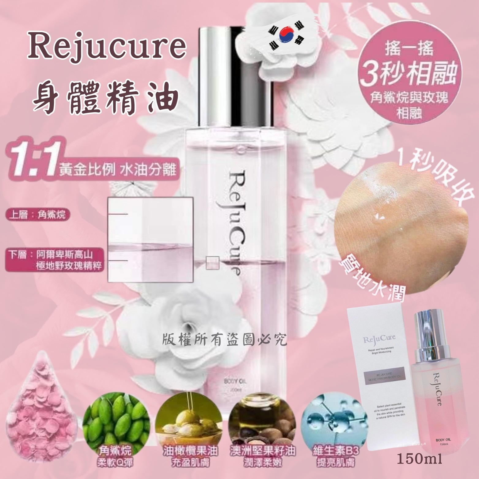 Rejucure 身體精油