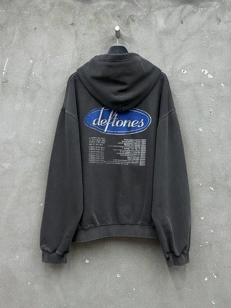 洗水英文字連帽拉鍊外套(薄抓毛底) ARCHIVE-288JK