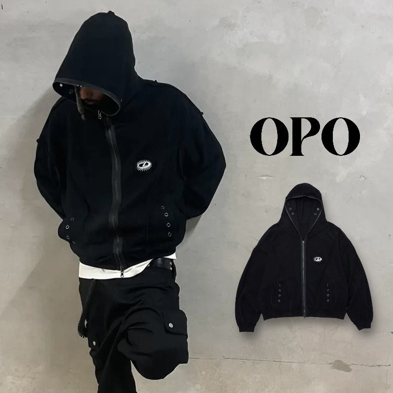 OPO DESIGN 結構全拉鍊外套