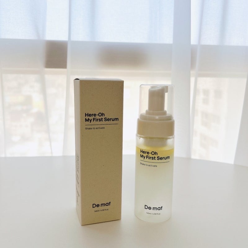 現貨 De:maf泡泡慕斯導入精華水 化妝水 145ml