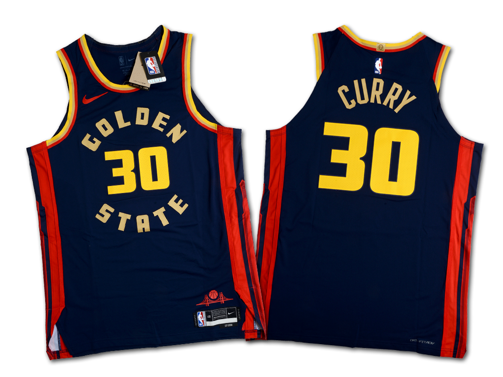 Nike 金州勇士隊 Stephen Curry 城市版 球員版 球衣