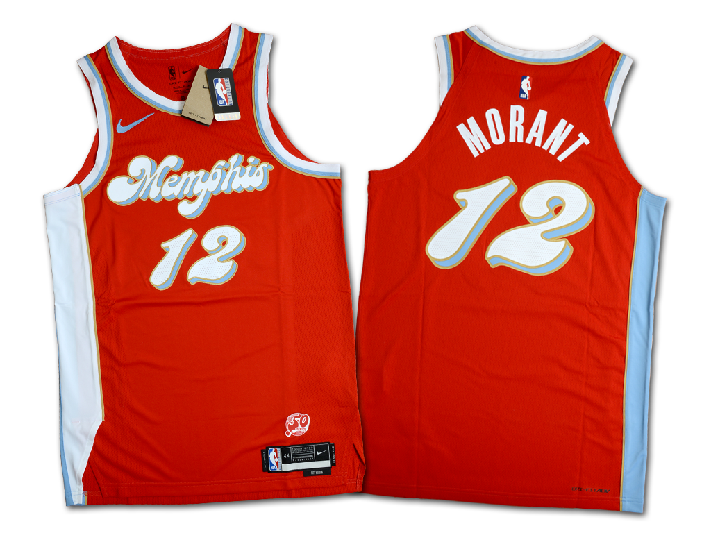 Nike 曼菲斯灰熊隊 Ja Morant 城市版 球員版 球衣