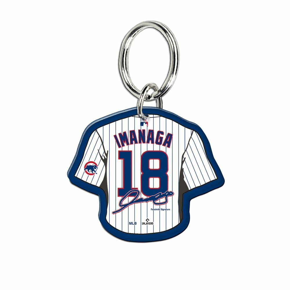 WinCraft 芝加哥小熊隊 今永昇太 壓克力 球衣鑰匙圈