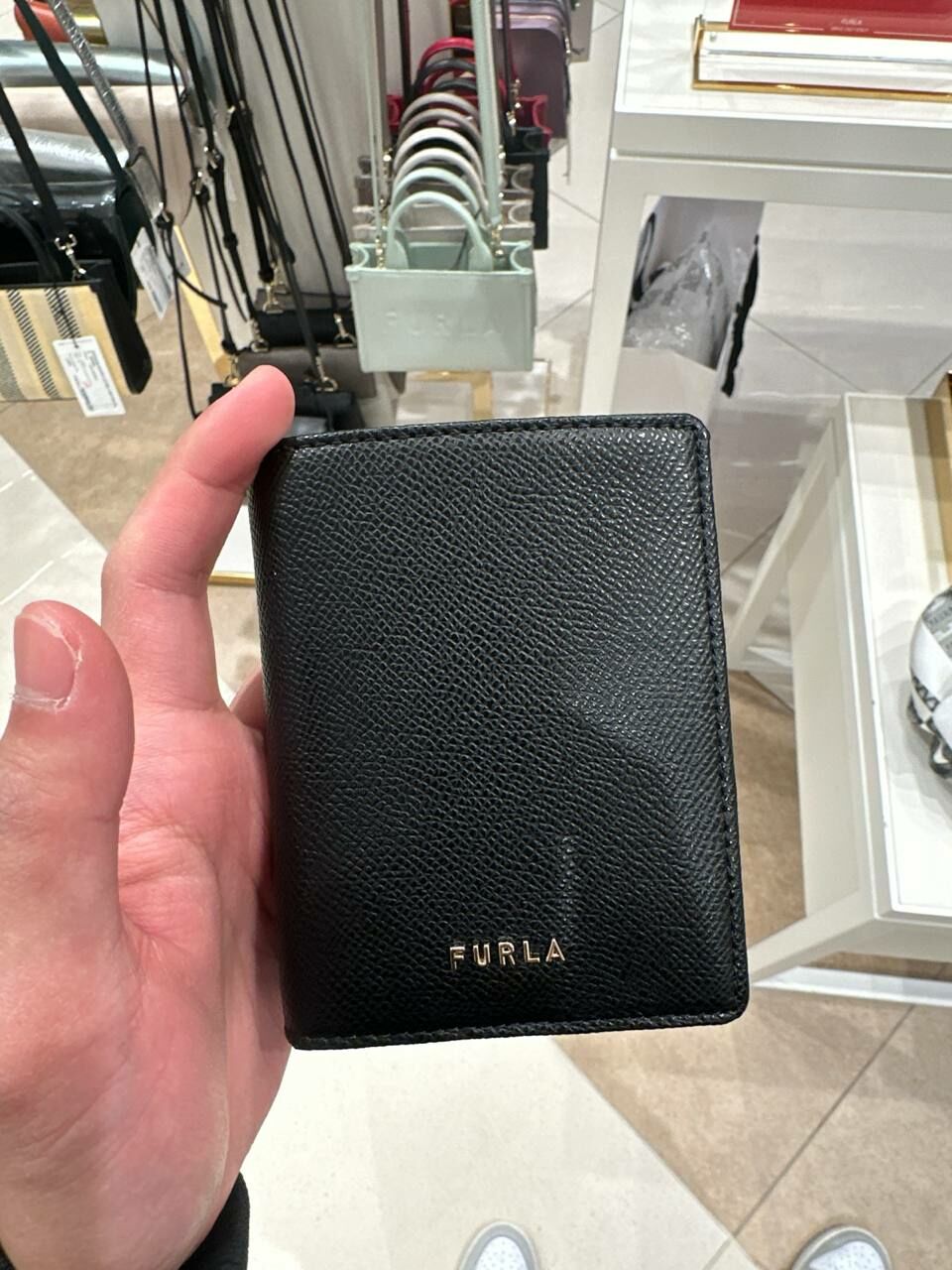 [U] FURLA PCB9CL0-BX0306-O6000 CLASSIC S BIFOLD,BLACK, 8050597092591 (UF232)