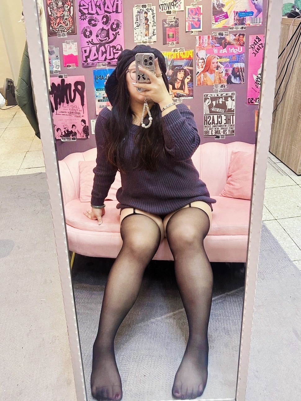 純慾性感吊帶絲襪50-100kg☯︎異妹推薦