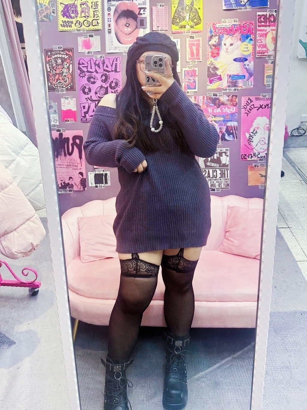 日系性感吊帶蕾絲絲襪50-90kg☯︎異妹推薦