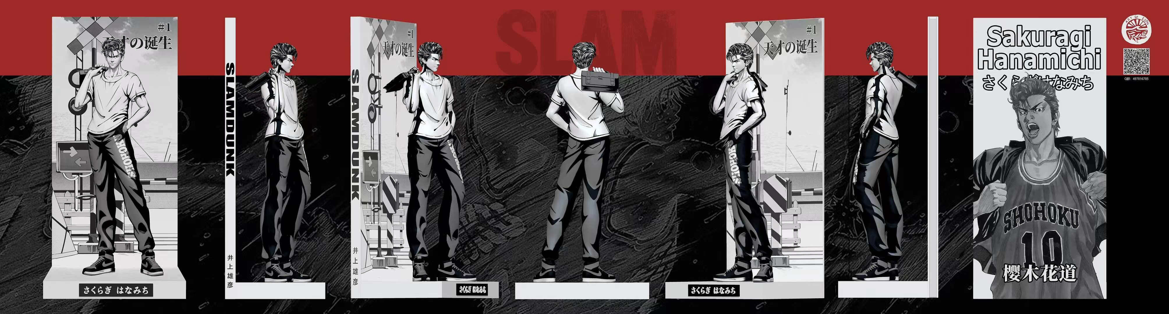 現貨GK 伊甸工作室 ART OF EDEN SLAM DUNK 灌籃高手 二次元塗裝第三彈 櫻木花道 天才的誕生