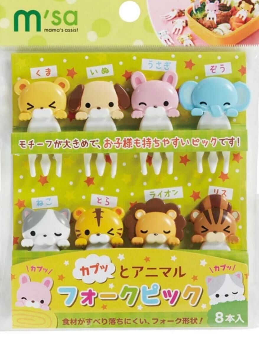 (現貨) 日本直送卡通便當食物籤/叉/餐具/容器/杯 (多款)