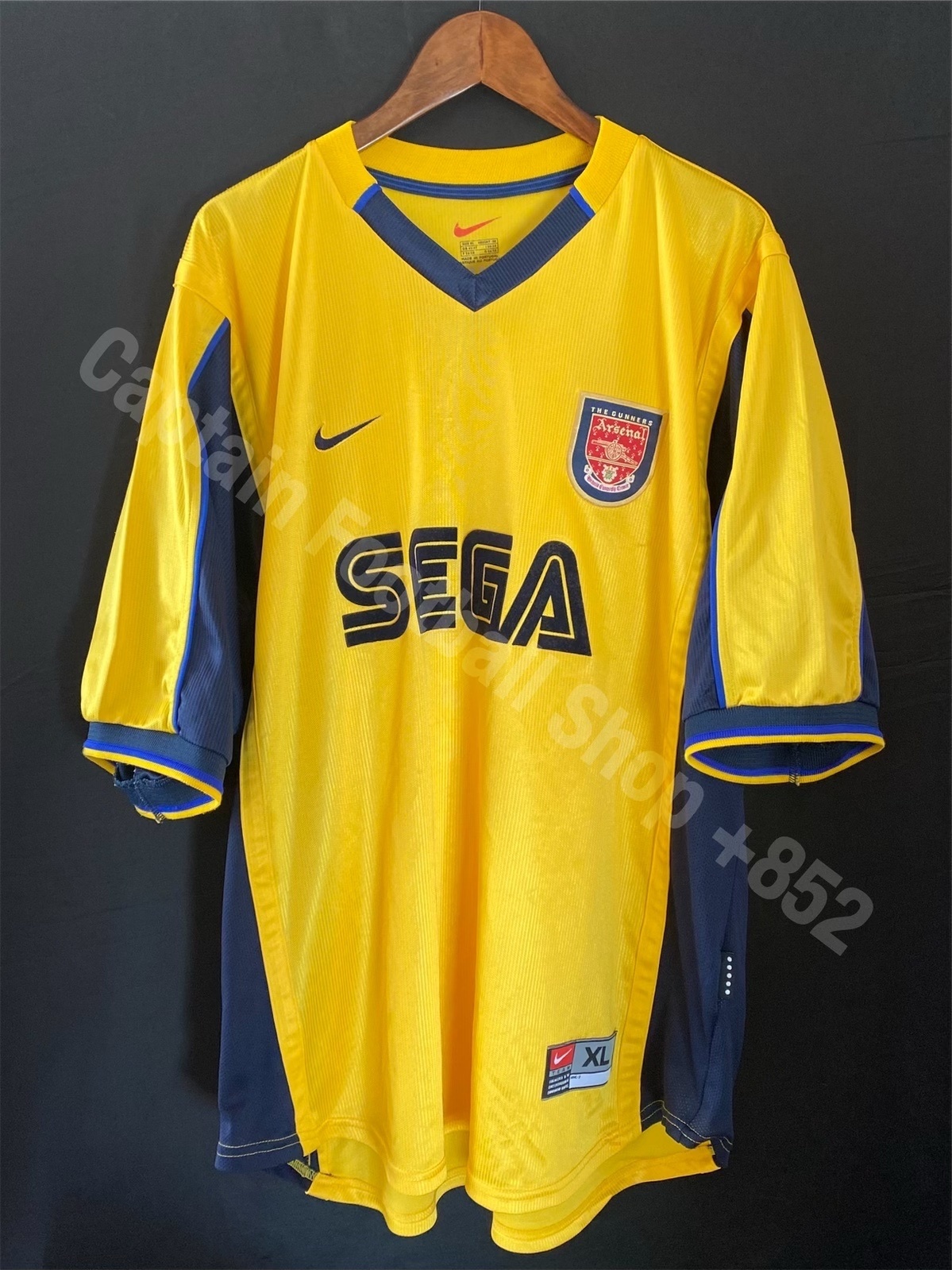 Arsenal 1999-2000 UEFA Cup Nike Away Shirt #14 HENRY